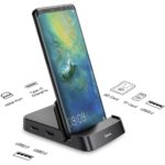 Basues Multi-Port Docking Station for Samsung Galaxy S10/S9/S8/S10+/S9+ Note 9/8