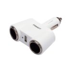 Pisen™ 3-in-1 Car Charger Converter - Upgrade One Car Charger to 2 with an Additional USB Port