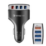 Qualcomm™ 4 Port USB Car Charger 7A QC 3.0-12-32V | 35W - Smart Chip with Over Voltage Protection