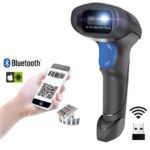 RADALL™ Bluetooth Barcode Scanner Wireless 1D/2D Wired Handheld bar Code Reader for Inventory POS Terminal