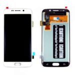 Samsung™ Galaxy S6 Edge White LCD Display Touch Screen/Digitizer Replacement Assembly for Cellphone Repair