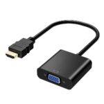 1080P HDMI to VGA Converter Adapter (Male to Female) for Computer, Desktop, Laptop, PC, Monitor, Projector, HDTV