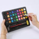 36 colors Solid Watercolor Drawing Color Paint Pan Set