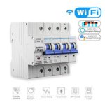 WiFi Smart Circuit Breaker Switch Smart Home Automation Overload Short Circuit Voice Control with Amazon Alexa Google Home