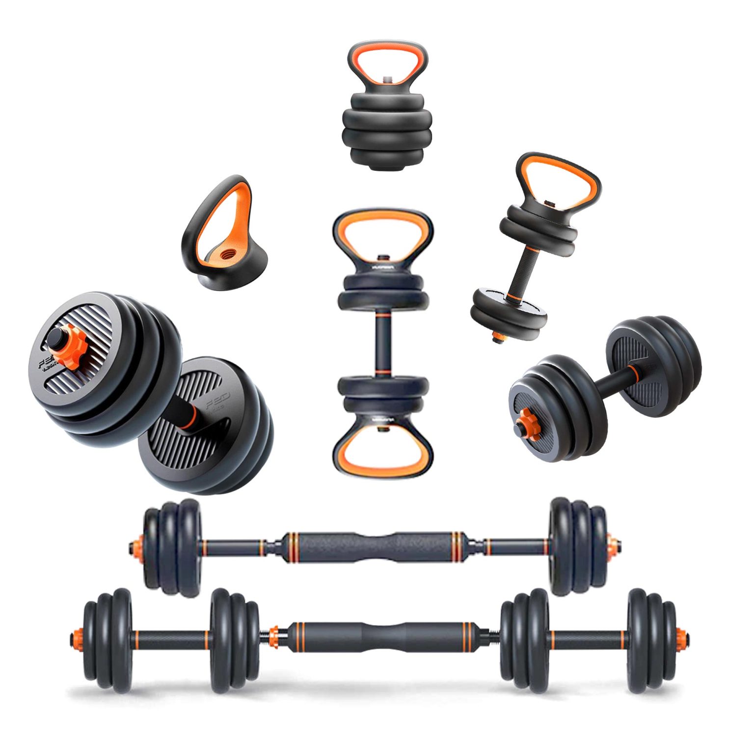 Xiaomi 4 in 1 Gym Set | Barbell, Kettlebell, and Dumbbell – Mobile Geyser